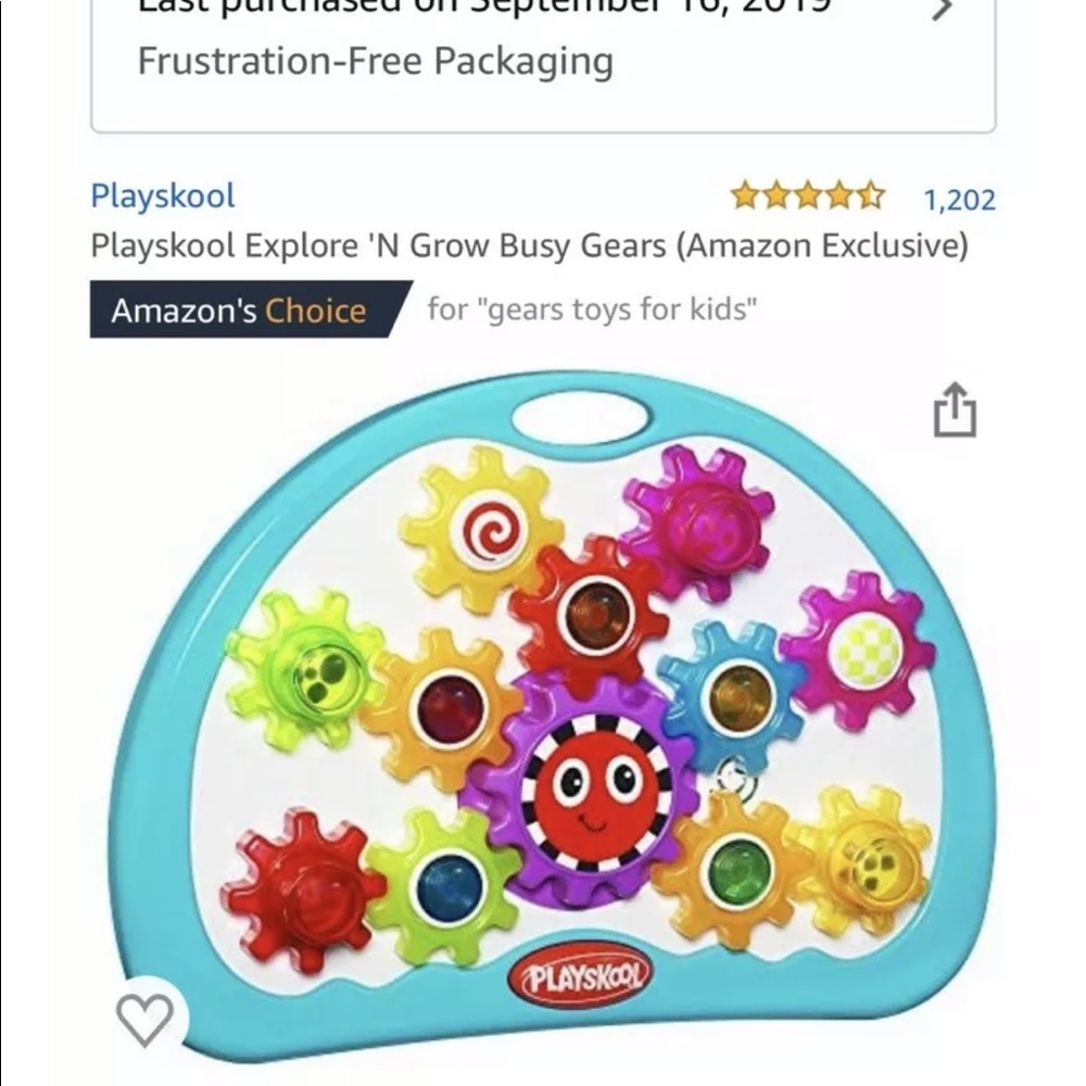 Playskool Explore 'n Grow Busy Gears Toy